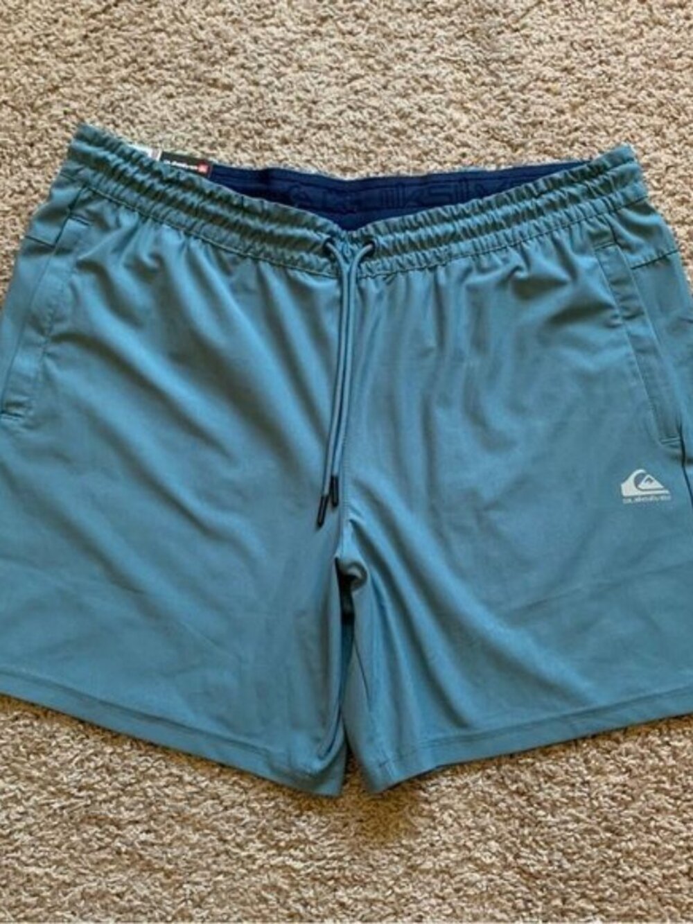 Quiksilver‎ Teal and Navy Shorts